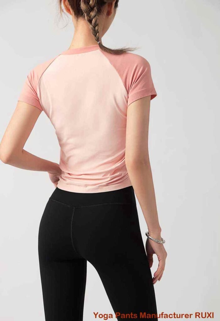 Vintage 70s Style Yoga Outfit Retro Activewear Set zn1352