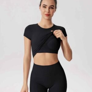 Womens Gym Workout Legging Shorts RUXI zn3915