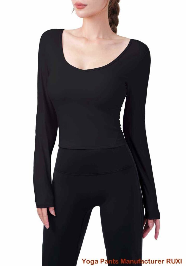 Comfort Fit Sports Bra for Flat Chest Support RUXI zn1728