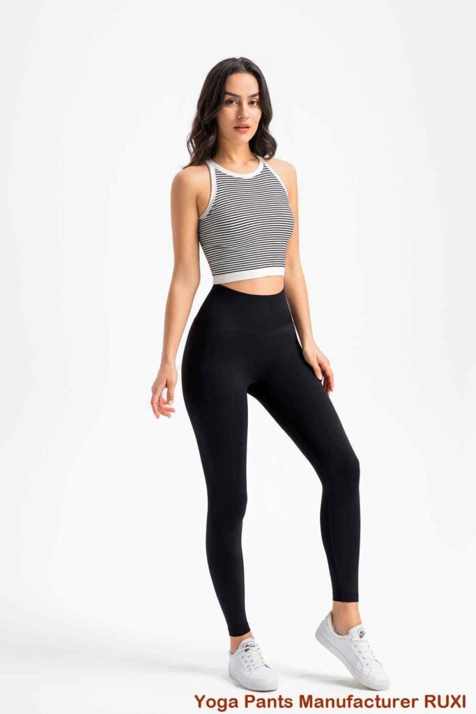 Comfortable Pink Racerback Sports Bra RUXI zn1458