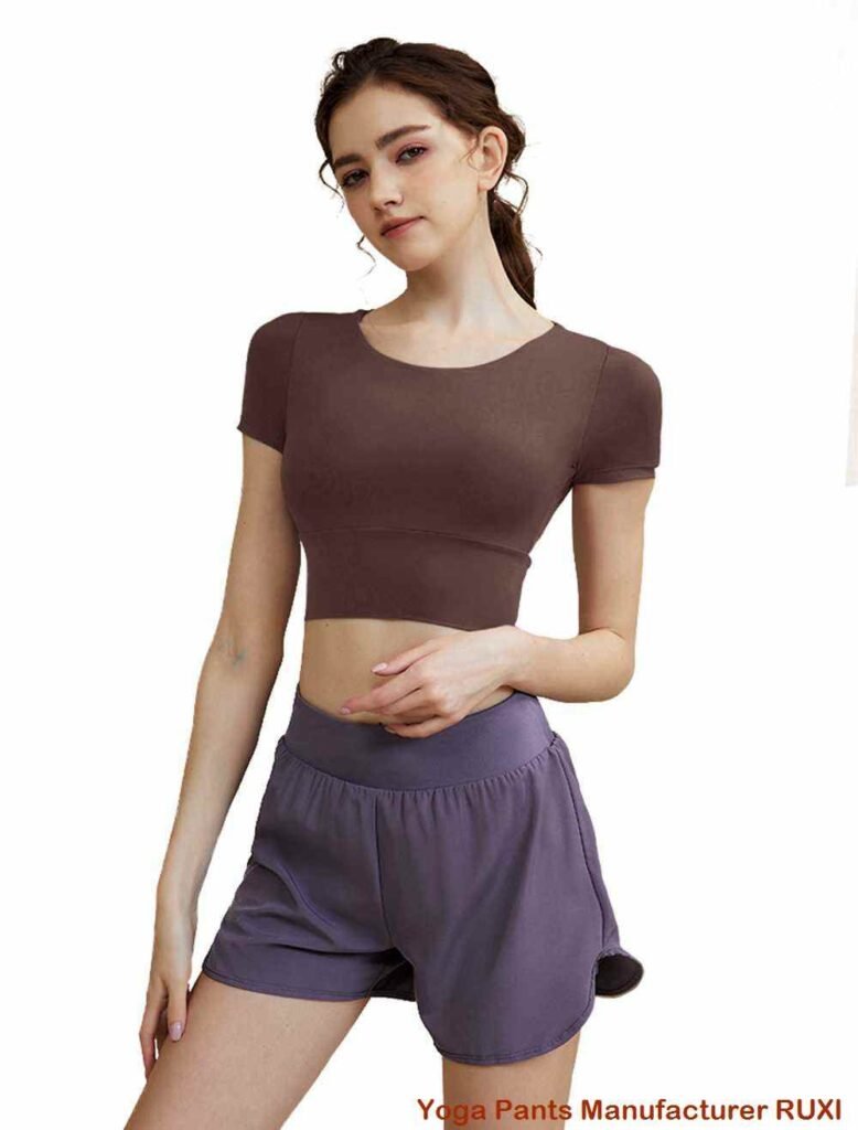 High Waist Nude Hot Pants for Women RUXI zn1375