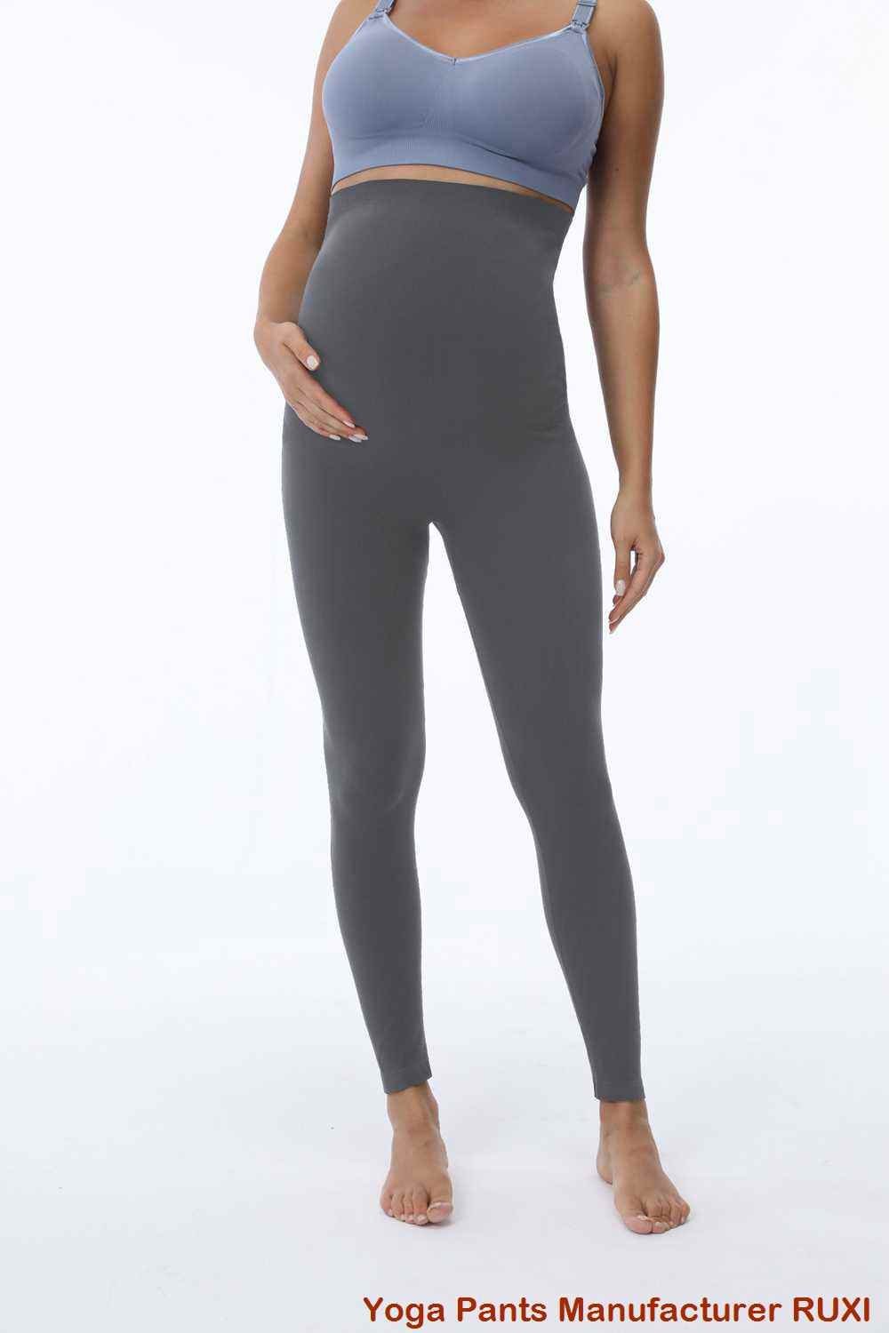 Seamless Front Yoga Pants for Ultimate Comfort RUXI zn414