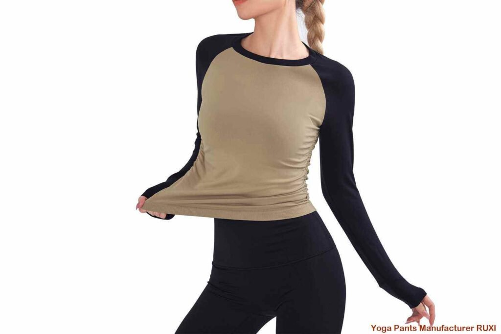 Skin Tone Seamless Sports Bra Comfortable Fit RUXI zn1665