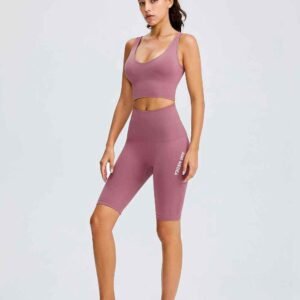 Womens Running Shorts with Built in Tights RUXI zn3169