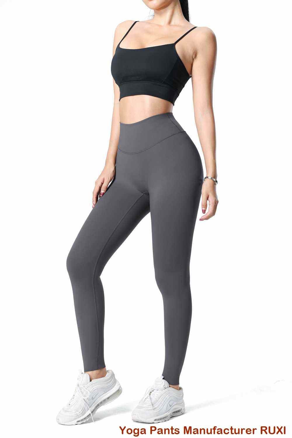 Comfort Fit Cotton Capri Yoga Pants RUXI zn383
