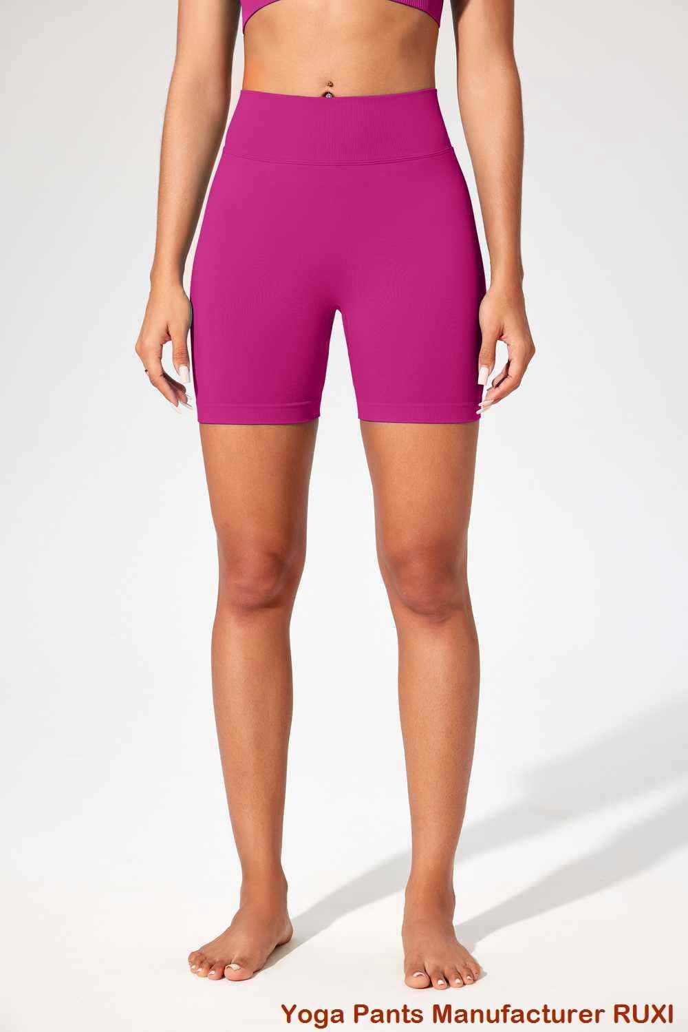 Womens Yoga Shorts with Pockets RUXI zn3966