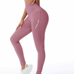 Blue Ribbed Cycling Shorts for Active Wear RUXI zn3402