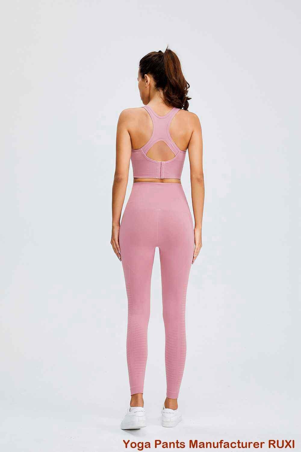 Cotton Spandex Yoga Pants for Comfort and Flexibility zn269