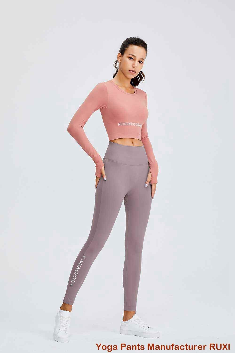 High Waist Yoga Shorts for Women RUXI zn3908