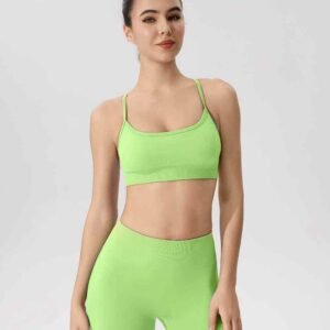 One Shoulder Sports Bra for Women Fitness Yoga RUXI zn1620