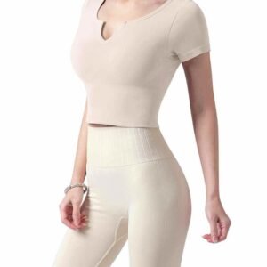 Soft Tan Flare Leggings for All Day Comfort RUXI zn400