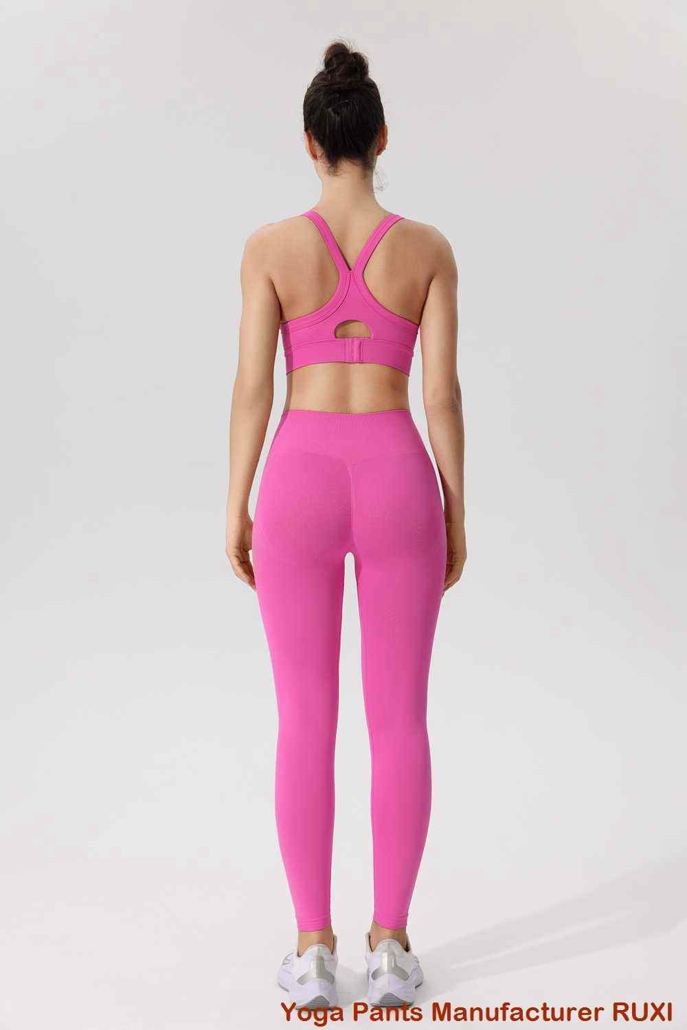 Matching Leggings and Bra Set for Activewear RUXI zn1613