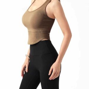 Cow Print Sports Bra Yoga Fitness Top RUXI zn1807