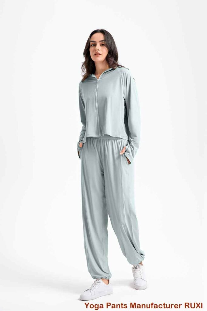 Classic All Black Tracksuit for Men and Women RUXI zn2666
